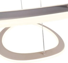 LED csillár kábelen CASHMERE LED/75W/230V átm. 59,5 bézs