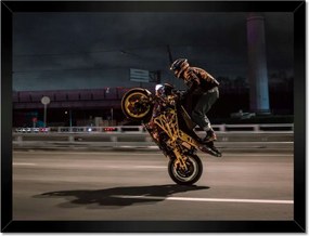 Poszterek 40x30-as keretben Motorral egy keréken