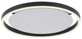 Leuchten Direkt 15391-13 - RITUS 20W/230V LED dimm. mennyezeti lámpa fekete