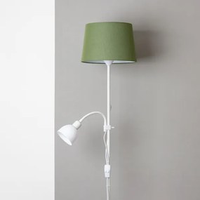 Brilagi - CERIA állólámpa 1xE27/100W/230V + 1xE14/25W fehér/zöld