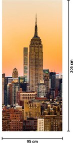 Fotótapéta ajtóra - New York (95x205cm)