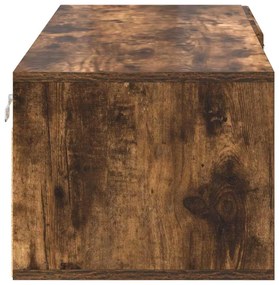 TV szekrény fiókkal Füstölt tölgy 100.5 x 39 x 30 cm Faanyag