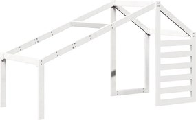 vidaXL fehér tömör fenyőfa gyerekágytető 188 x 97 x 113 cm