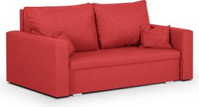 MONDI Kétszemélyes kinyitható kanapé Piros