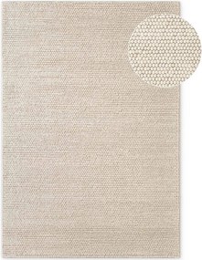 Krémszínű kézi szövésű gyapjú szőnyeg 120x170 cm Richmond Diana – Ted Baker
