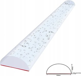 Küszöb akril öntapadós zuhanytálca 10x5 180cm