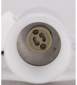 Spotlámpa TUBA 1xGU10/15W/230V szürke/fehér