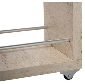 Fürdőszobaszekrény MELODY, bézs márványhatású dekor