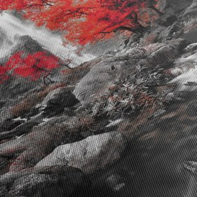 Kép - Vízesések az őszi tájban (120x50 cm)