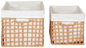 Tárolókosár szett 2 db-os 25x35x22 cm Bustelo – House Nordic