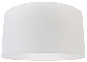 Szövet lámpaernyő fehér 50/50/25