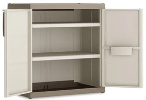 Keter XL méretű 2 polcos alacsony Excellence LOW műanyag szekrény