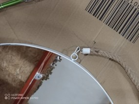 AKCIÓ Fehér kerek tükör MIRROR II. osztály