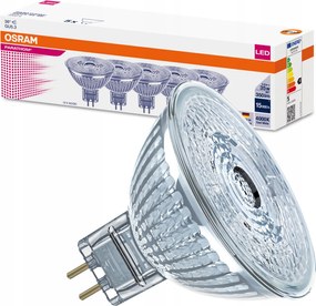 Led izzó MR16 Reflektor GU5.3 3.8W 35W 4000K Semleges 36° Osram