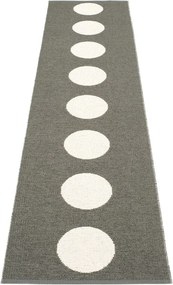 Sötétszürke kültéri-beltéri futószőnyeg 70x300 cm Vera Charcoal – Pappelina