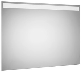 Roca Eidos tükör 100x80 cm négyszögletes világítással A812357000