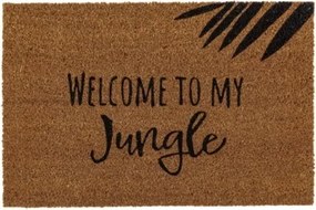 Lábtörlő külső bejárati kókusz cipő alja gumi 40x60cm