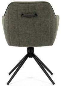 Zöld Szövet Étkezőszék. HC-536 GRN2