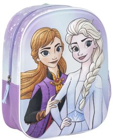 Disney Jégvarázs Sisters 3D hátizsák, táska 31 cm