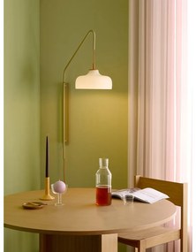 Fehér-bézs konnektorhoz csatlakoztatható fali lámpa ø 29 cm Current – Hübsch