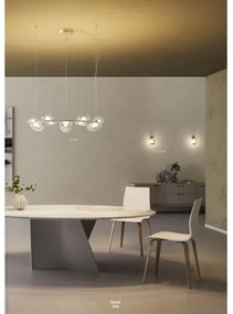 Redo 01-3242 - SINCLAIR LED fali lámpa 6,5W 230V CRI 93 IP21 fekete