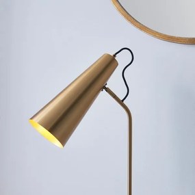 Endon 107527 - KARNA asztali lámpa 1xE27/10W/230V sárgaréz