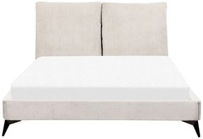 Franciaágy 140 cm Mellody (világos bézs) (ágyráccsal). 1081350
