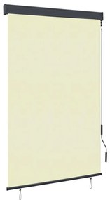 krémszínű kültéri roló 120 x 250 cm