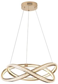 LED Csillár zsinóron LED/38W/230V 3000K 50x120 cm