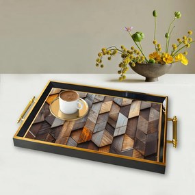 Üveg tálca, 38×24 cm – TPA9898