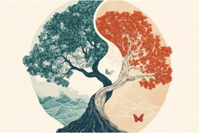 Kép – Energiafa (90x60 cm)