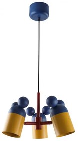 Kék gyerek lámpa fém búrával ø 30 cm Mouse II – GTV