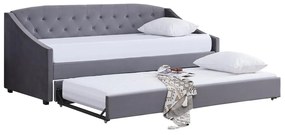 Széthúzható ágy 90 cm Asesorar (szürke) . 1116214