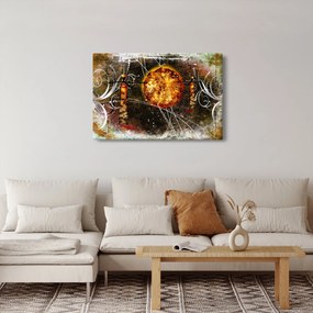 Egy őskori festmény képe (90x60 cm)