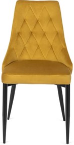 Mustár Bársony Étkezőszék CORK