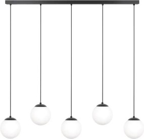 KAJA K-4747 CAMINA Többágú Függesztett Lámpa Fekete E27 IP20