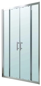 Tavern 140x190 cm kétszárnyú zuhanyajtó