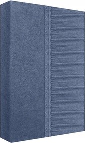 Frottír lepedő gumis vastag 180x200 hamu