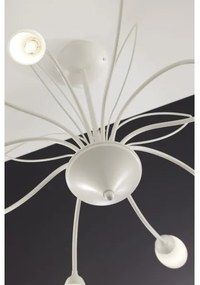 Jupiter 2061 - Rúdon függő csillár GLORIOSA 10xG9/14W/230V krémszínű