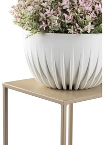 Virágállvány 100x24 cm bézs