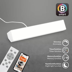 Brilo - LED RGBW Dimmelhető asztali lámpa LED/9W/230V 3000-6500K Wi-Fi Tuya + távirányító