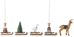 Poligyanta gyertyatartó karácsonyi mintával Dasher – Bloomingville