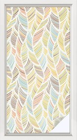 Szélvédőfólia Ablak Adatvédelem Szivárvány tollak 50x100 cm