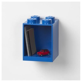 Brick 4 gyerek kék fali polc - LEGO®