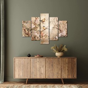 Kép - Vintage madár festmény II. (150x105 cm)