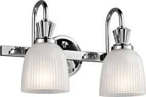Kichler CORA KL-CORA2-BATH Fali lámpa 2x3,5W/G9 2x320LM IP44