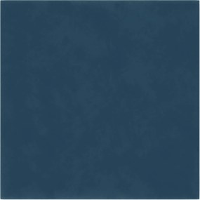 vidaXL Fali Fejtámla 12 pcs Kék 30 x 30 cm Bársony