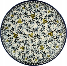 Ebédlő tányér 25 cm Ceramika Artystyczna Bolesławiec