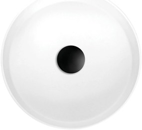 Deante Silia, gránit munkalap mosogató 36x36x12,5 cm, fehér, DEA-CQS_AU4S