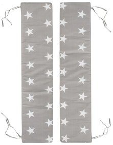 Szürkésbézs huzat szett kerti gyerek bútorszetthez 2 db-os 18x90 cm Little Stars – Roba
